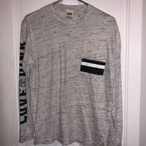 VS PINK long sleeve Tee.